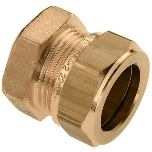 Knelkoppeling eindkoppeling 22