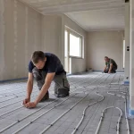 Hoeveel meter vloerverwarmingsbuis berekenen bij het leggen in een lege woning