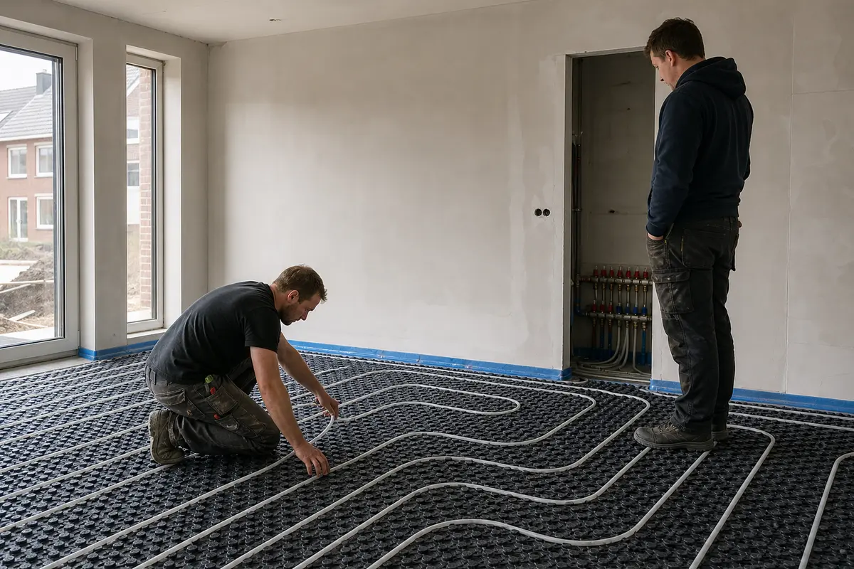 Tackerplaten leggen: zo legt u zelf vloerverwarming